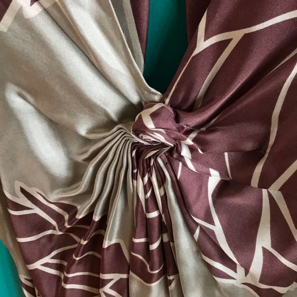 Robert Rodriguez 100% Silk Cinched Dress - Picture 3 of 7